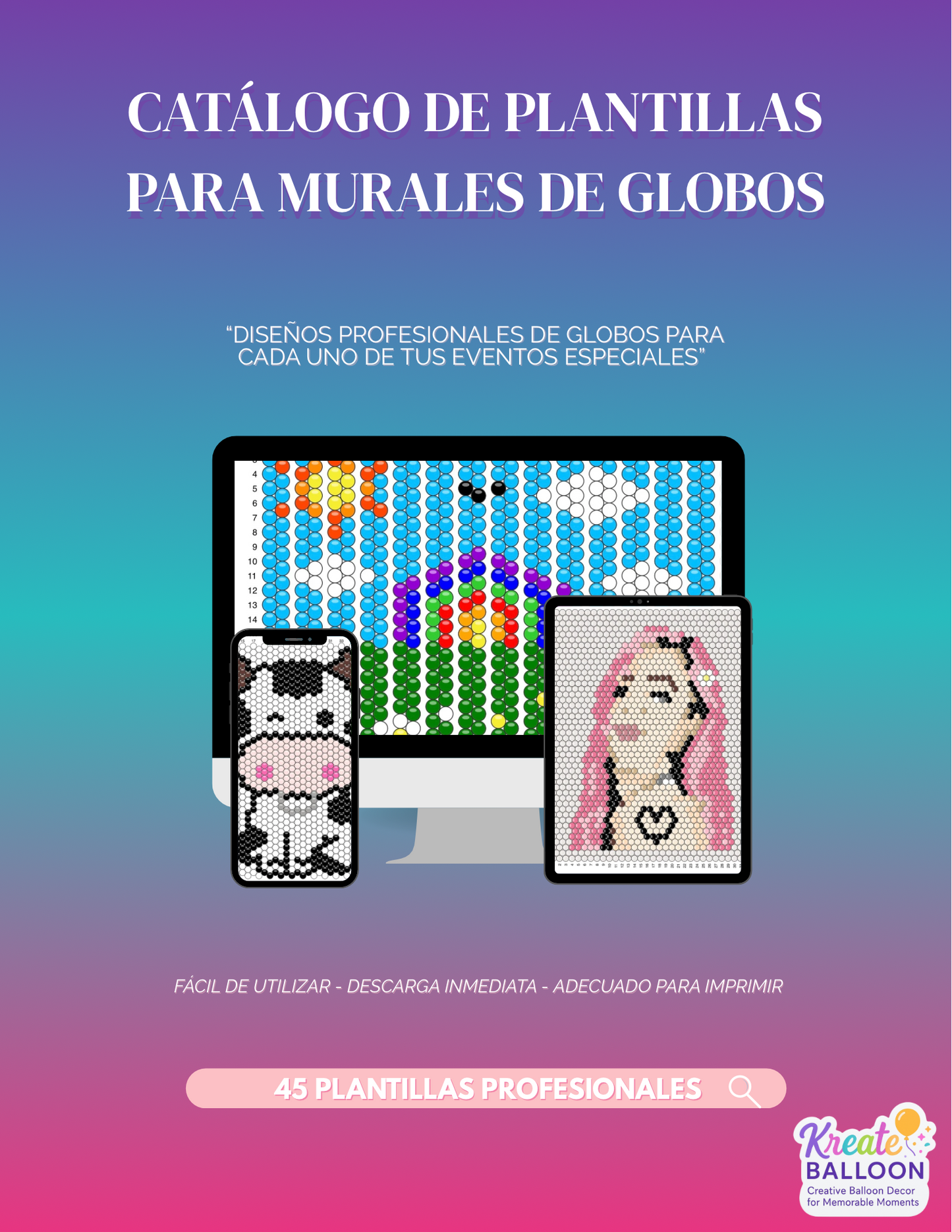 Ebook Digital: Murales con Globos